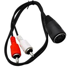 MIDI Din 7 Pin Female to Dual