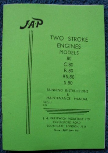Jap stroke engine models 80 - engine,