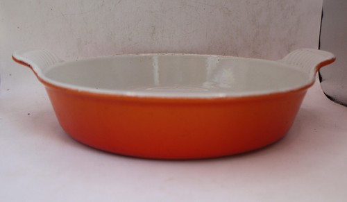 Cousances volcanic orange oval - orange,