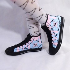 Bubblegum Emo High Top Canvas