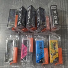 9 Printer Ink Cartridges to replace Canon PGI-550 & CLI-551 Compatible