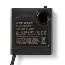 Replacement Pump: Cat Mate and Dog Mate Pet Fountain (354)