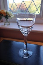 1 Stuart Crystal Tall Wine Glass "Aura" Design by Jasper Conran 22.5cm tall