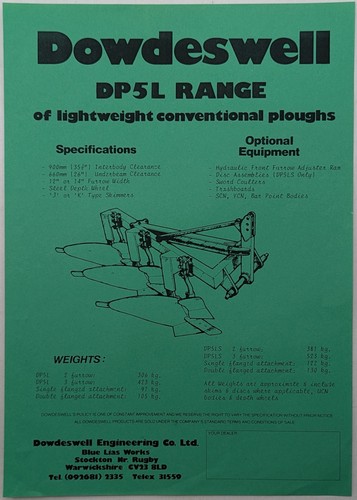 Original dowdeswell dp5l - original,