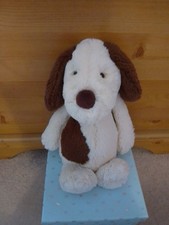 Jellycat. Medium Bashful Mutt. Dog. Brown And Cream. Retired. No Tags
