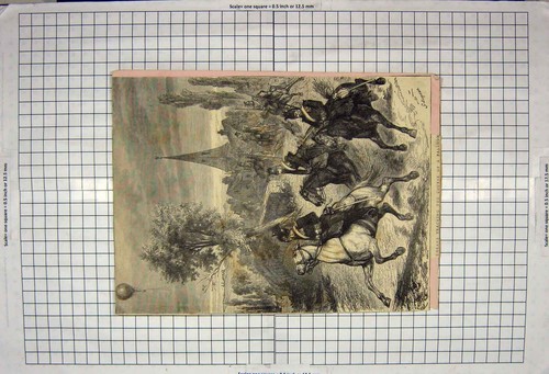 Original old antique - antique, print