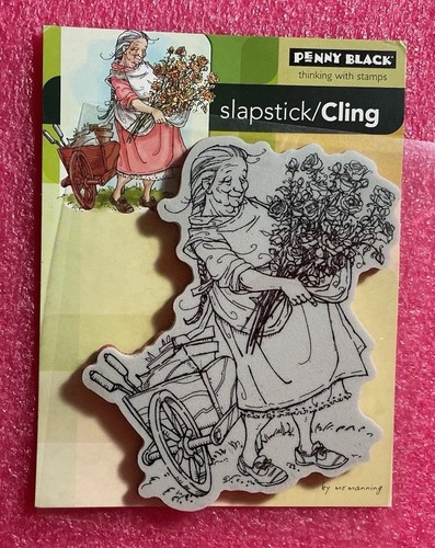 Penny black slapstick cling - slapstick,