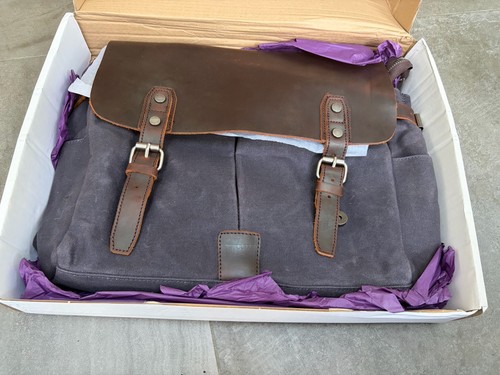 New leather canvas - new,