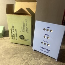 Vintage SUBBUTEO TABLE CRICKET