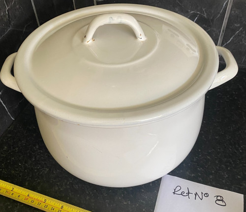 Large enamel roasting cook - , /