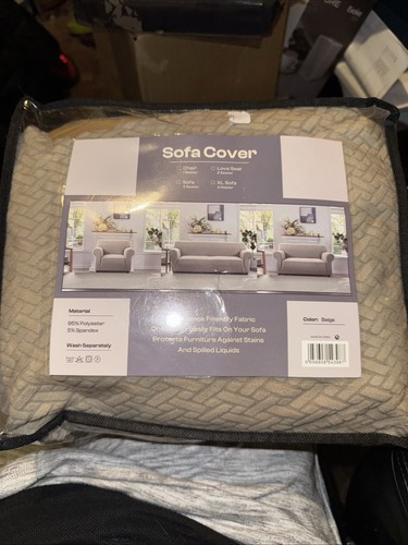 Armchair seater slipcover - armchair,