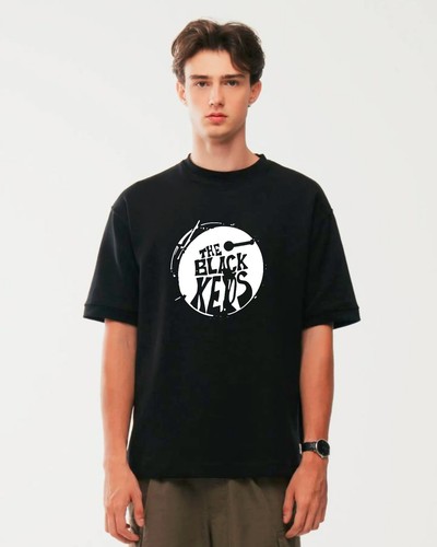 Retro drum set logo - set,