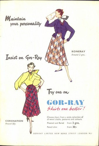 Gor ray skirts one - one, better