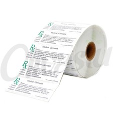 Rx Medical Labels Strain