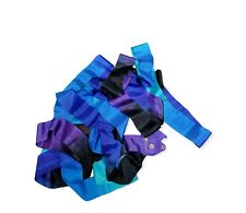 Chacotte  gradation oscar blue and purple  rhythmic gymnastics ribbon 