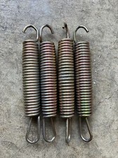 Set Of 4 Galvanized Steel