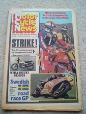 Motor Cycle News Magazine 25/07/79 No.1234 - Rickman Kawasaki CRE Everts Sheene