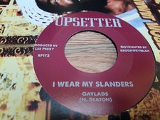 Gaylads , I Wear My Slanders 