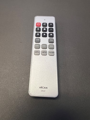 Genuine arcam 107 remote - arcam, cr-107