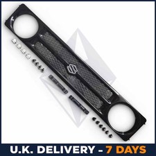 Glossy front grill with - glossy,