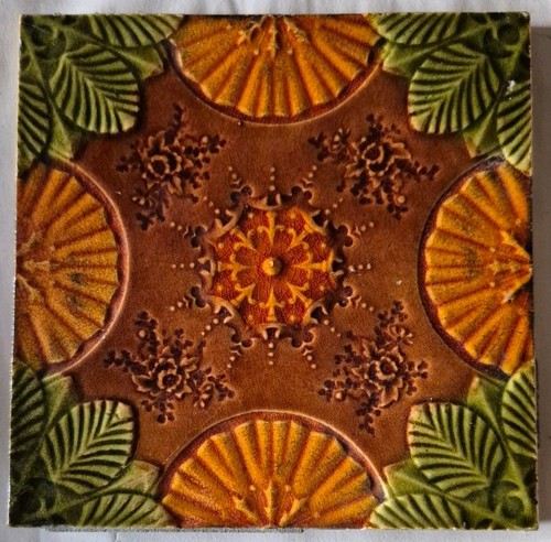 Antique tile victorian - antique,