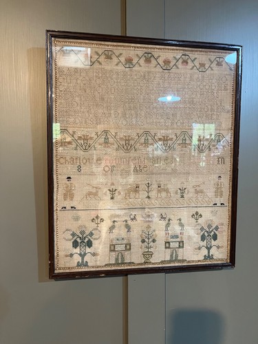 Antique sampler georgian - antique, large