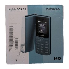 Nokia 105 4G Dual Sim Mobile Phone Charcoal Basic Big Button Classic  - TA-1551