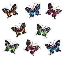 4/8x Home Fence Ornament Metal