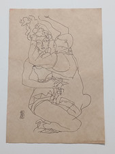 EGON SCHIELE Drawing on paper