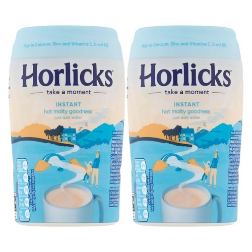 Horlicks instant malted - 2x,