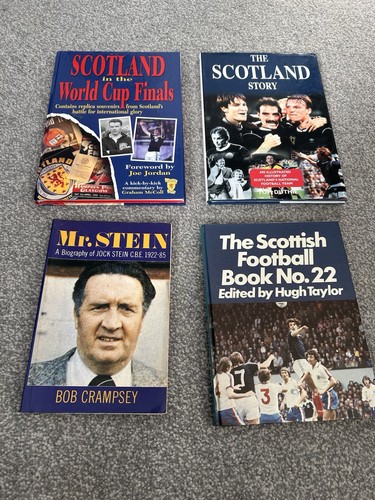 Scotland football books bundle - scotland,
