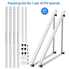 2X 45Inch Solar Panel Brackets