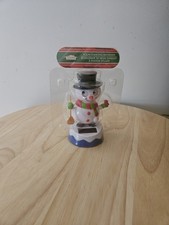 Solar Blinking Dancing Snowman