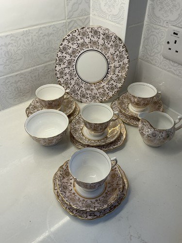 Colclough china gold - colclough,