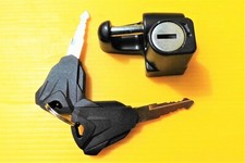 New helmet holder lock honda - helmet,