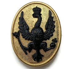 Original 14th / 20th Hussars NCOs Metal Arm Sleeve Badge - Insignia Corporal Cap