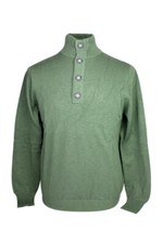 ASHWORTH MENS HALF-BUTTON GOLF
