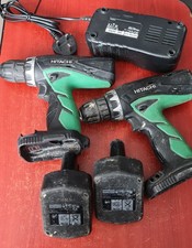 Hitachi DS14DVC 18V Cordless 2 Packs with Battery and Battery Charger Used