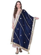 Women's Striped Gota Patti