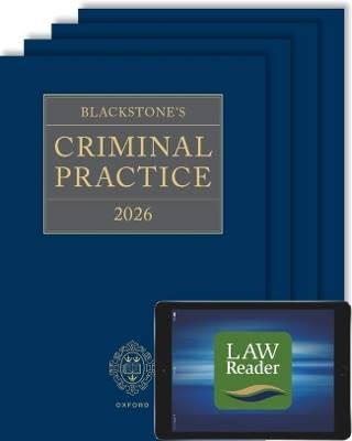 Blackstones criminal practice - blackstones,