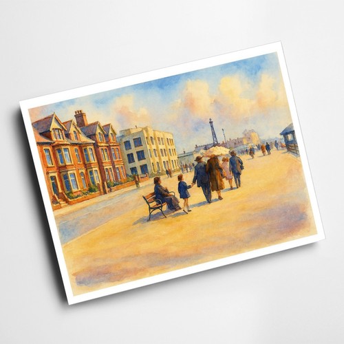 Print the promenade - a4,