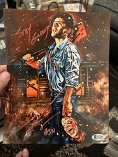 Bruce Campbell Signed 10x8