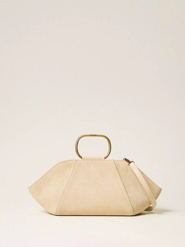 Handbag twinset suede - handbag, delicate