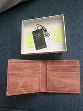 OSPREY Leather Wallet  Brown