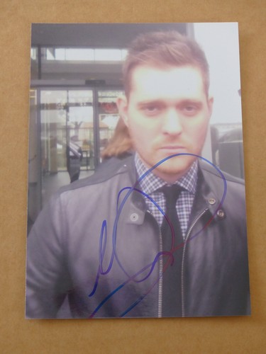 Michael buble signed - signed, autograph