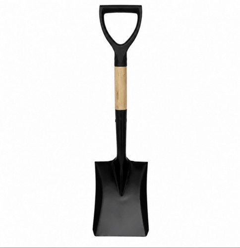 Garden shovel square border - shovel,