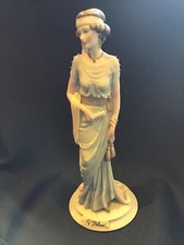 Italian Capodimonte Resin Sculpture 'Dear' 1987 by A Belcari,  1920s Figure
