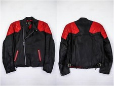 Kett 70-80's Vintage Made in England Cafe Racer Biker Leather Jacket Size 44