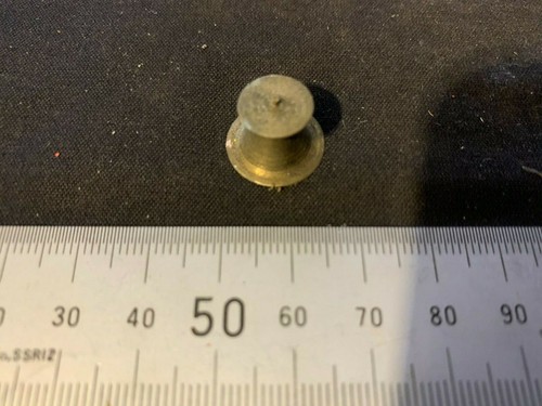 Brass gauge chimney - brass,