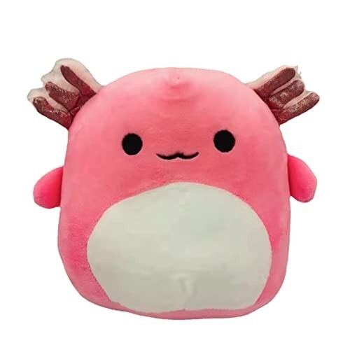 Stuffed axolotl round plush - stuffed,